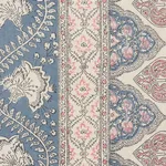 Schumacher 181340 Tombay Delft fabric swatch
