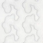 Schumacher 75901 Topo Beaded Sheer Slate fabric swatch