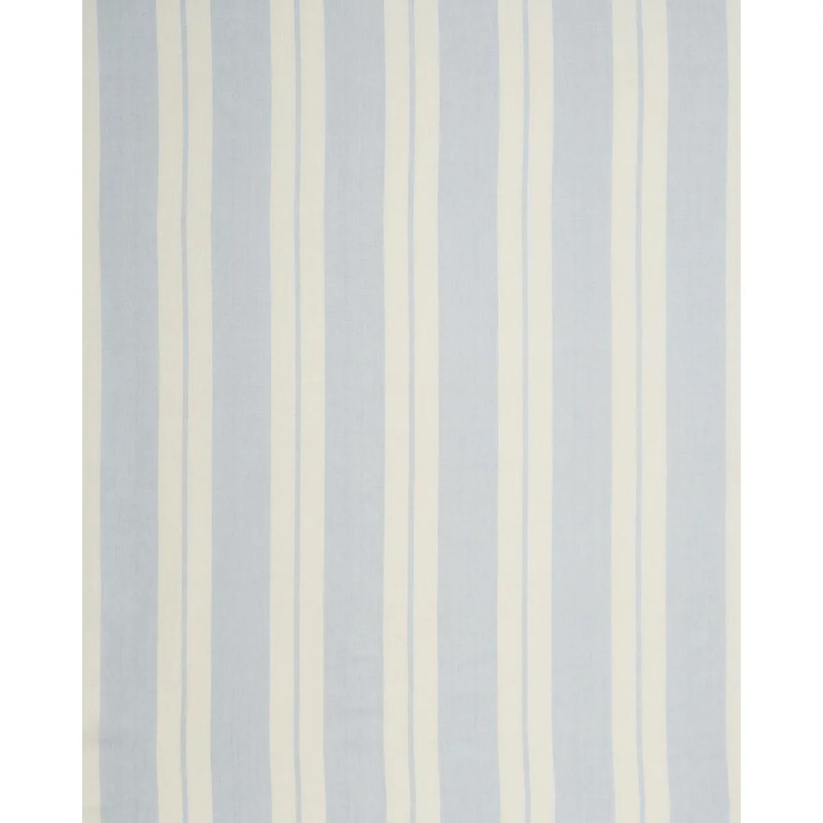 Schumacher 54161 Topsail Linen Stripe Sky Blue fabric swatch