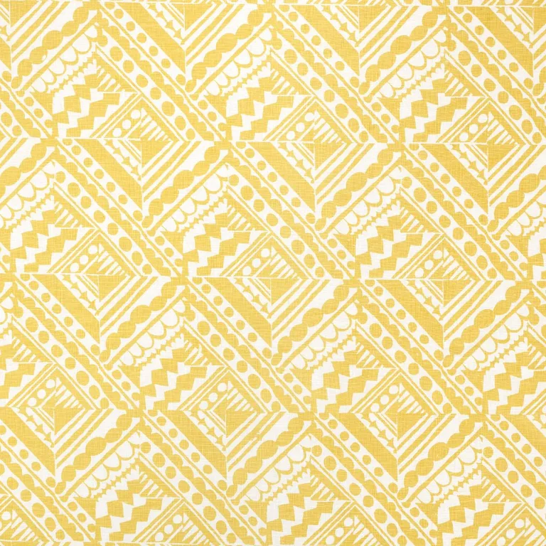 Schumacher 181490 Topsy Turvy Citron fabric swatch