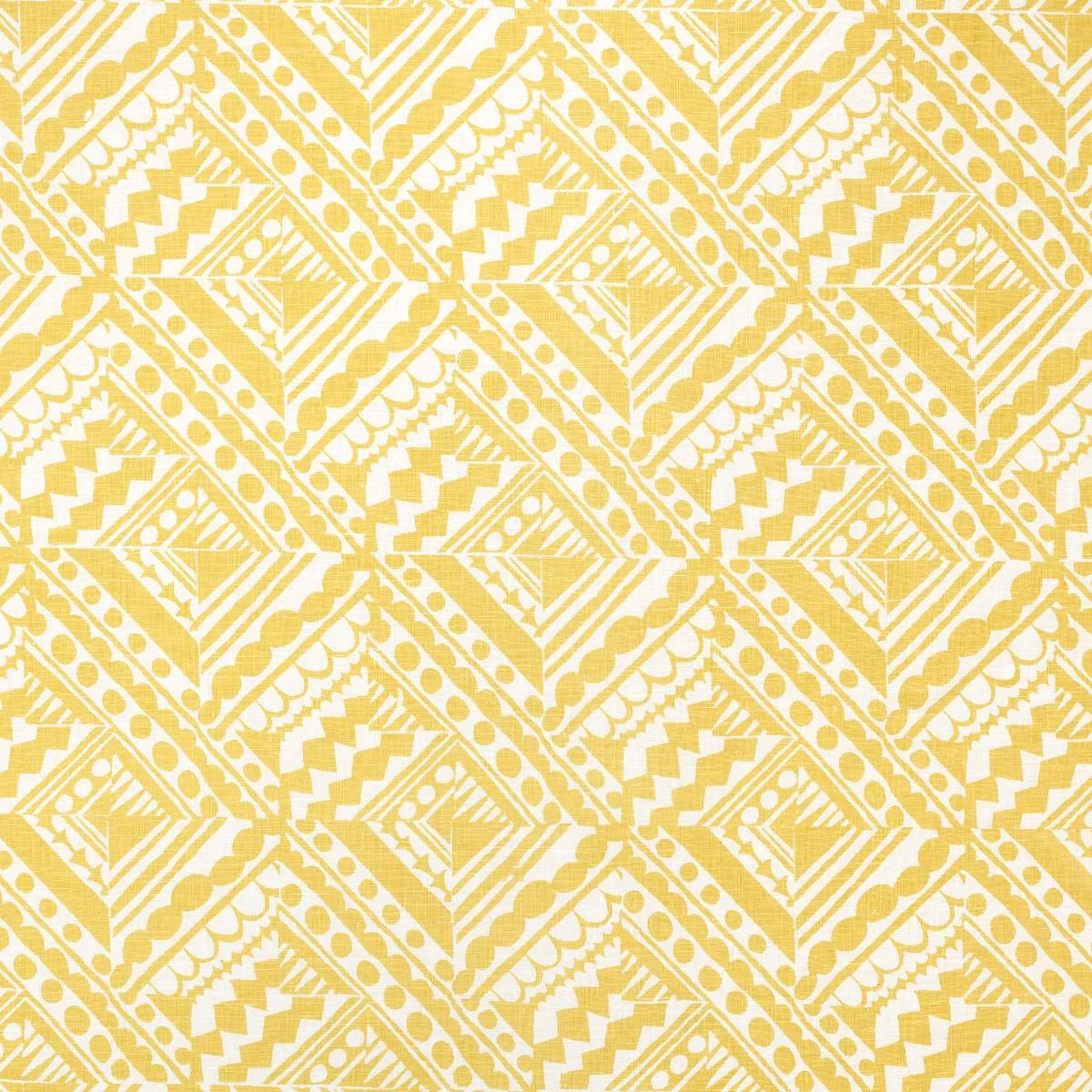 Schumacher 181490 Topsy Turvy Citron fabric swatch