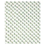 Schumacher 179330 Torbay Hand-Block Print Green fabric swatch