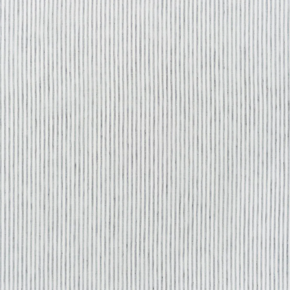 Schumacher 70062 Tori Stripe Sheer Graphite fabric swatch