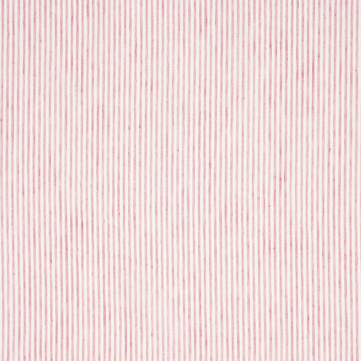 Schumacher 70065 Tori Stripe Sheer Rose fabric swatch