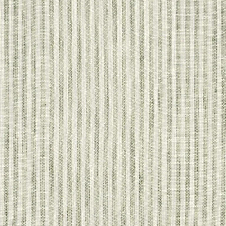 Schumacher 70069 Tori Stripe Sheer Sage fabric swatch