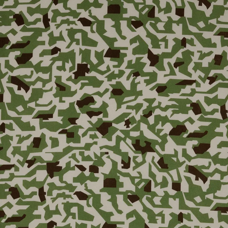 Schumacher 182350 Torrey Camo Indoor/Outdoor Forest fabric swatch