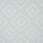 Schumacher 62846 Tortola Indoor/Outdoor Aqua fabric swatch