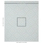 Schumacher 62846 Tortola Indoor/Outdoor Aqua fabric swatch