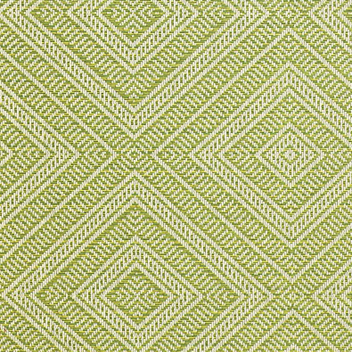 Schumacher 62840 Tortola Indoor/Outdoor Kiwi fabric swatch