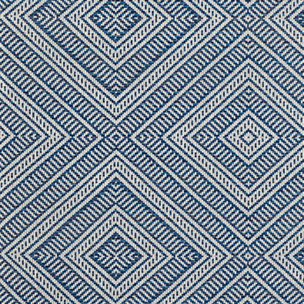 Schumacher 62841 Tortola Indoor/Outdoor Marine fabric swatch