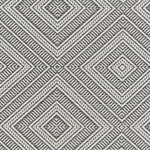 Schumacher 62844 Tortola Indoor/Outdoor Oxford Grey fabric swatch