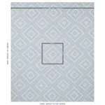 Schumacher 62845 Tortola Indoor/Outdoor Sky fabric swatch