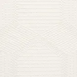 Schumacher 73200 Tortuga Embroidery Ivory fabric swatch