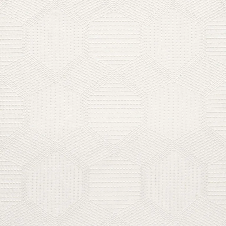 Schumacher 73200 Tortuga Embroidery Ivory fabric swatch