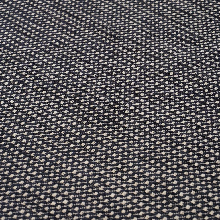 Schumacher 73503 Toscana Black fabric swatch
