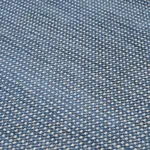 Schumacher 73502 Toscana Blue fabric swatch