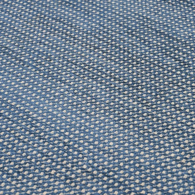 Schumacher 73502 Toscana Blue fabric swatch