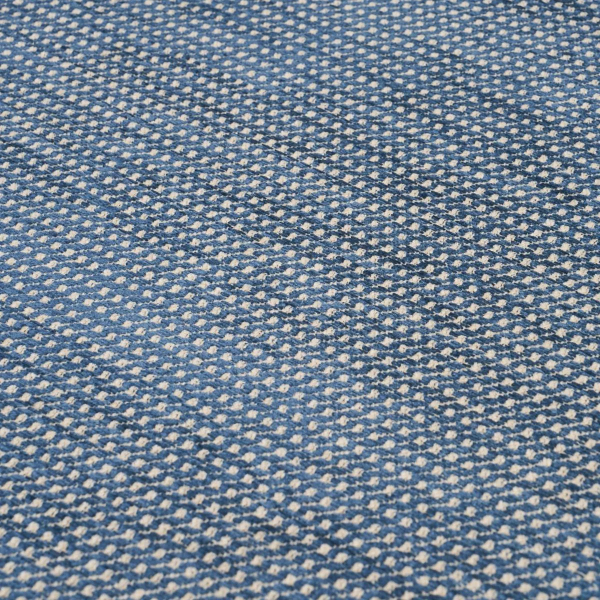 Schumacher 73502 Toscana Blue fabric swatch