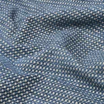 Schumacher 73502 Toscana Blue fabric swatch
