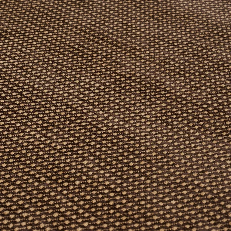 Schumacher 54376 Toscana Brown fabric swatch