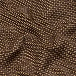 Schumacher 54376 Toscana Brown fabric swatch