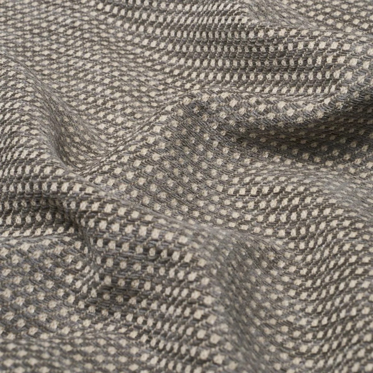 Schumacher 73500 Toscana Grey fabric swatch