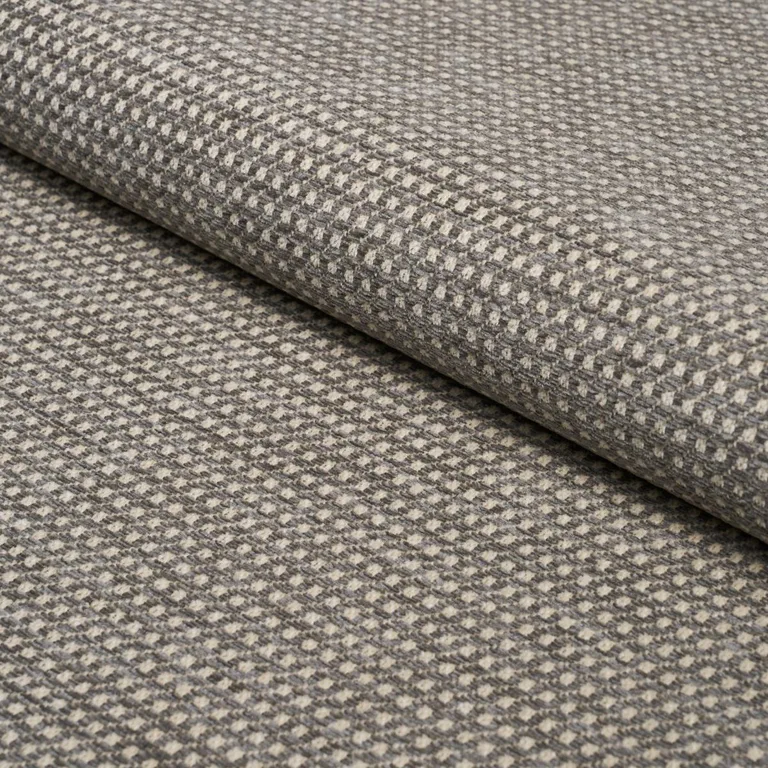 Schumacher 73500 Toscana Grey fabric swatch