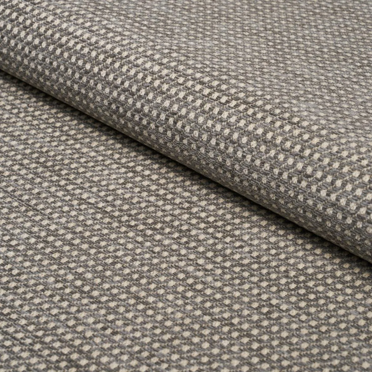 Schumacher 73500 Toscana Grey fabric swatch