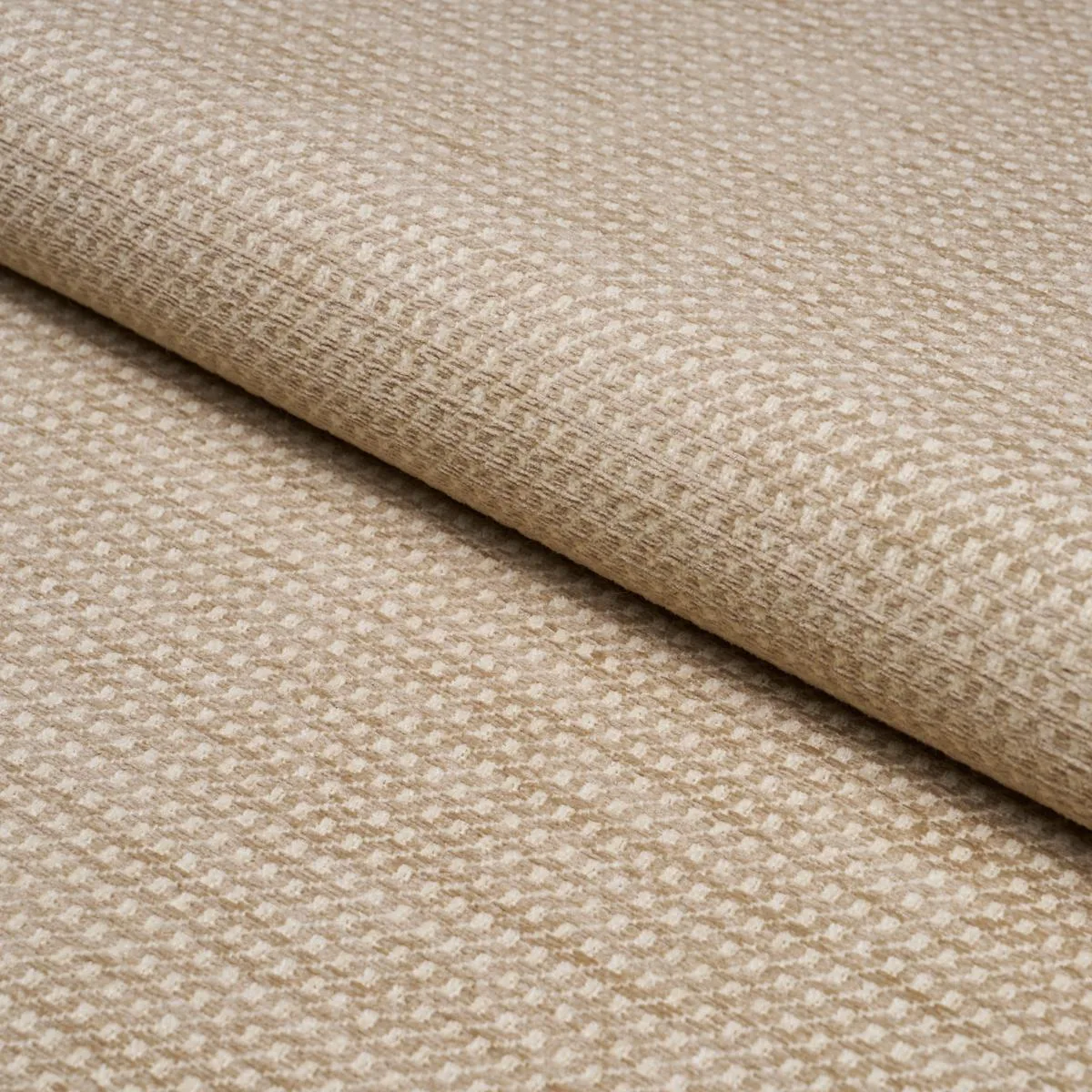 Schumacher 54371 Toscana Putty fabric swatch