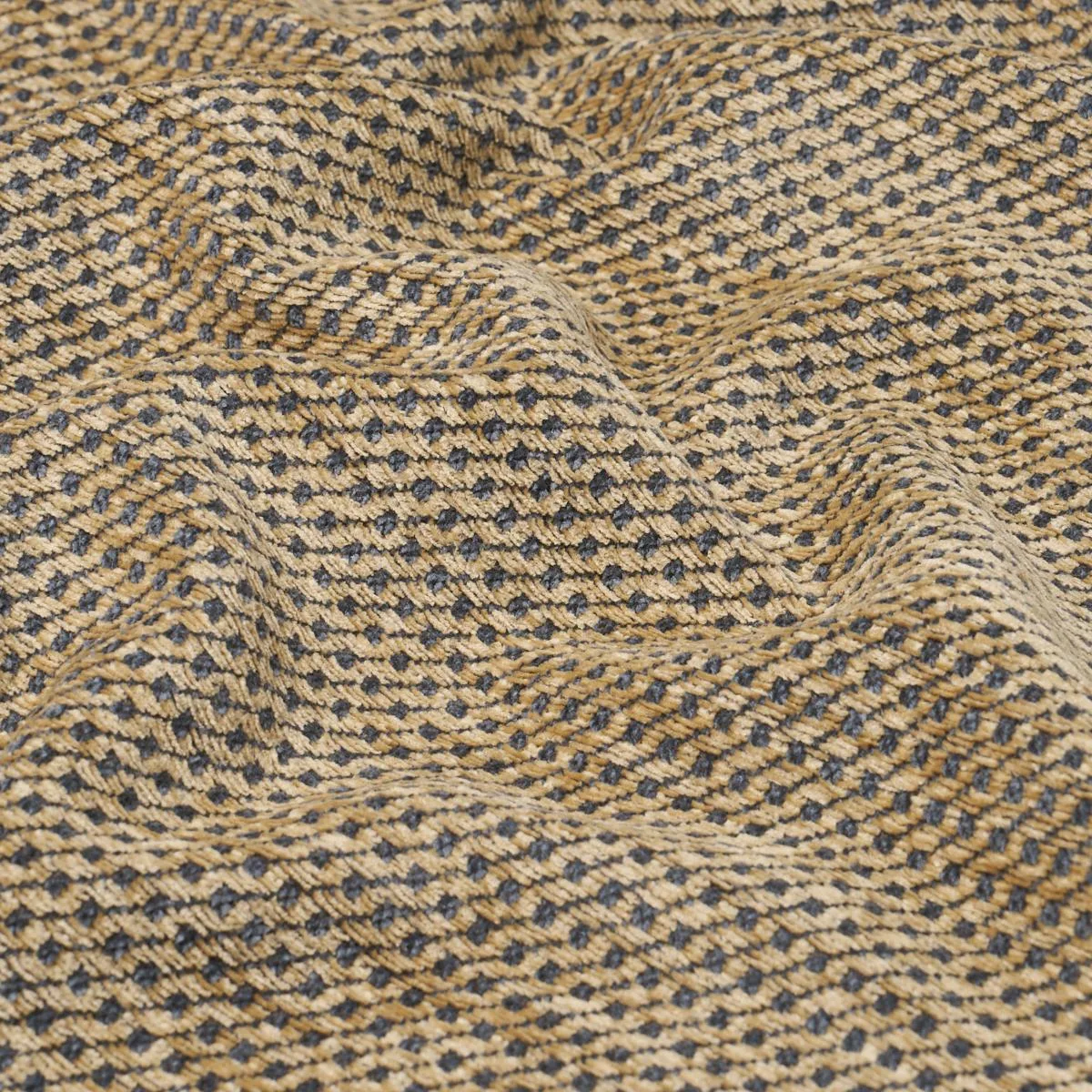 Schumacher 54379 Toscana Titanium fabric swatch