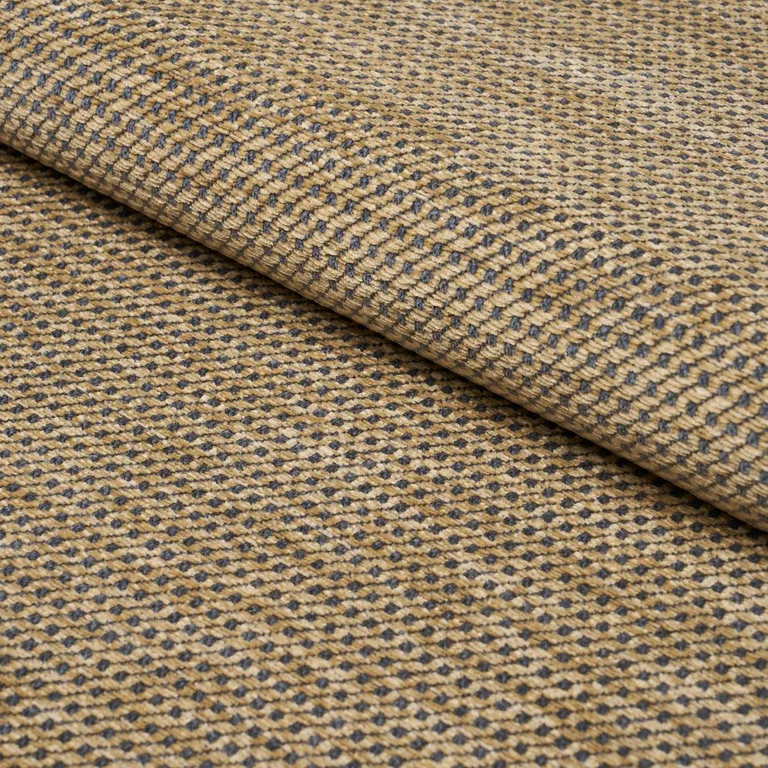 Schumacher 54379 Toscana Titanium fabric swatch