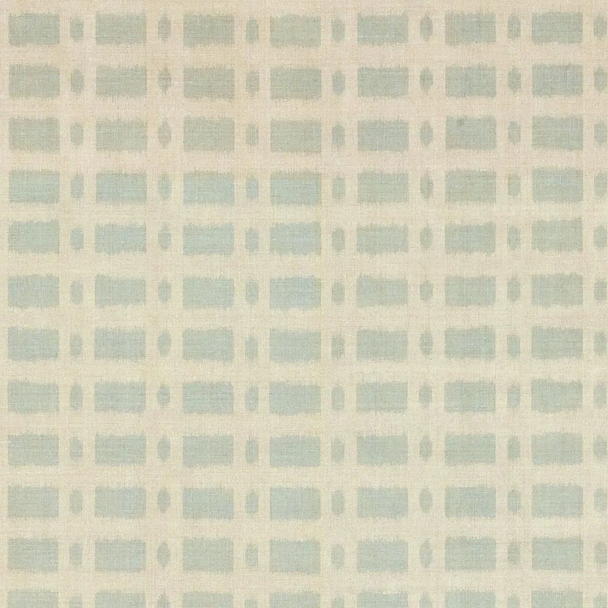 Schumacher TOWN003 Townline Road Aqua fabric swatch