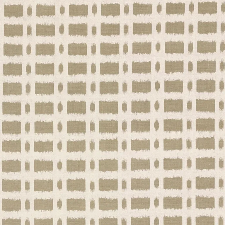 Schumacher TOWN002 Townline Road Brown fabric swatch