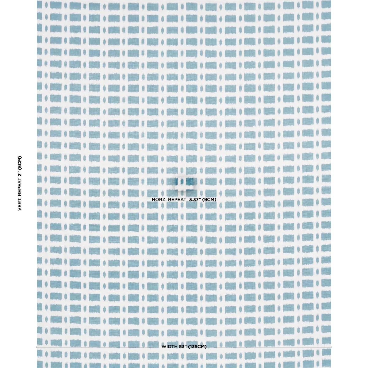 Schumacher TOWN007 Townline Road Marine fabric swatch