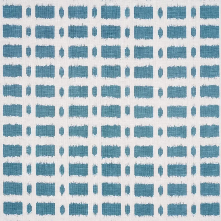 Schumacher TOWN007 Townline Road Marine fabric swatch