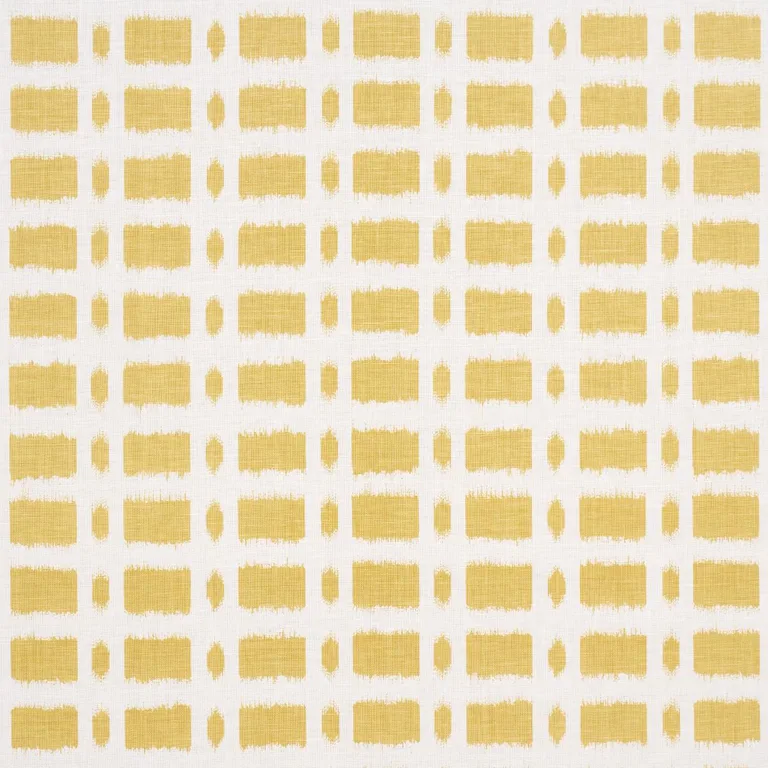 Schumacher TOWN008 Townline Road Mimosa fabric swatch