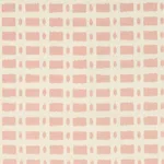 Schumacher TOWN004 Townline Road Pink fabric swatch