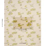 Schumacher 86920 Trace Of Connection Silk Mustard fabric swatch