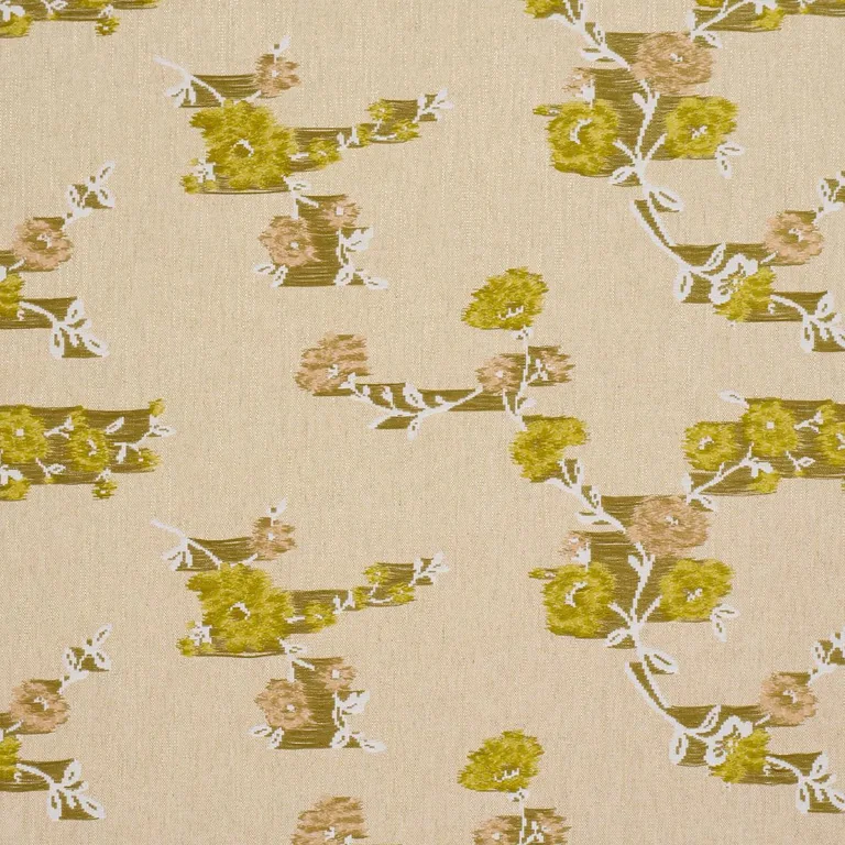 Schumacher 86920 Trace Of Connection Silk Mustard fabric swatch