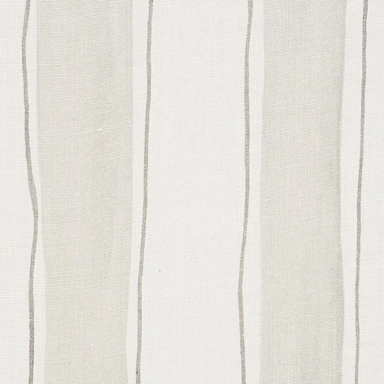 Schumacher 179701 Tracing Stripes Grey fabric swatch