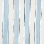 Schumacher 179700 Tracing Stripes Sky fabric swatch