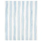 Schumacher 179700 Tracing Stripes Sky fabric swatch