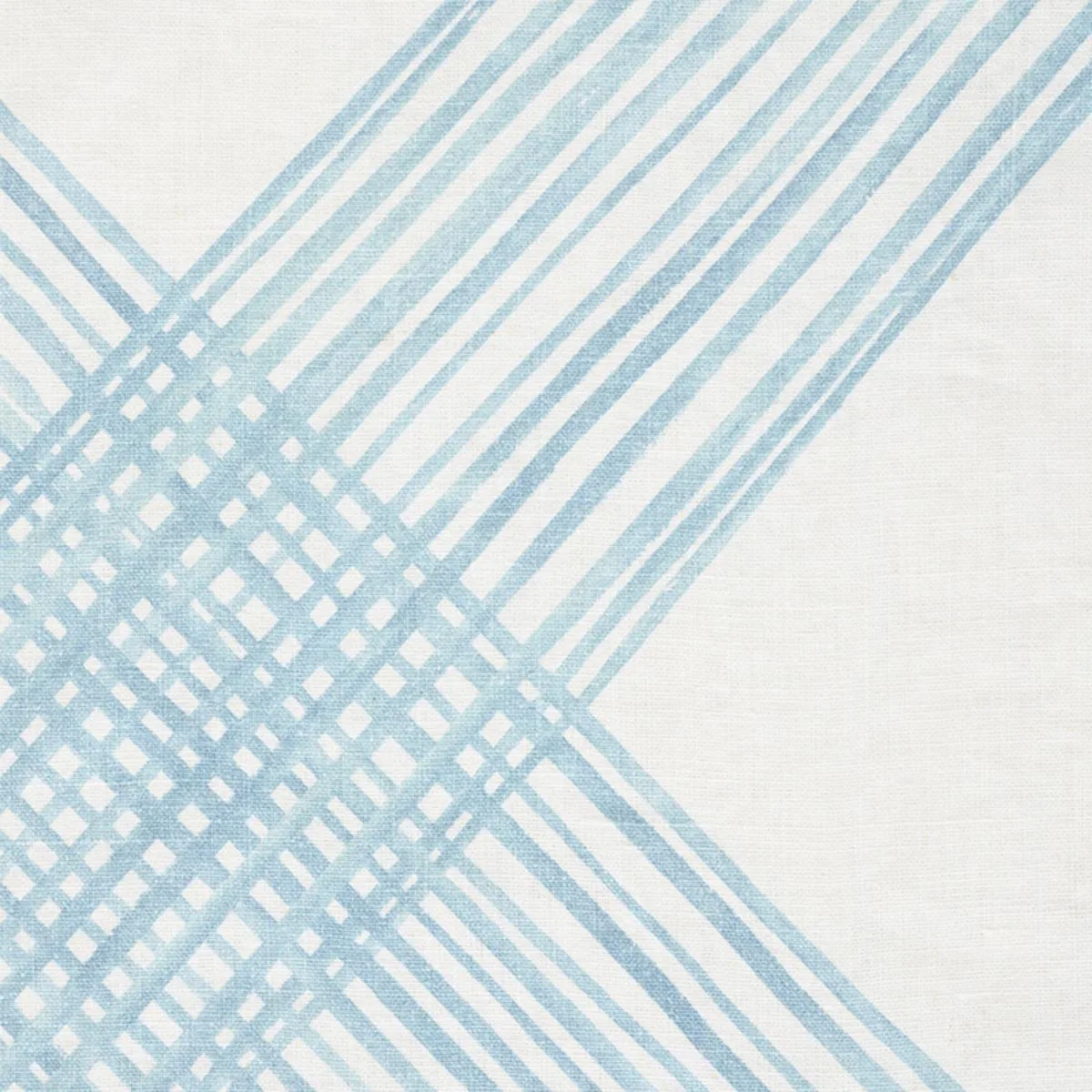 Schumacher 177951 Traverse Sky fabric swatch