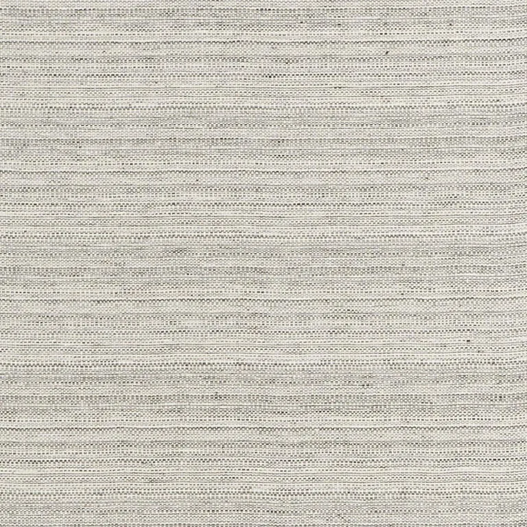Schumacher 67351 Travertine Linen Weave Smoke fabric swatch
