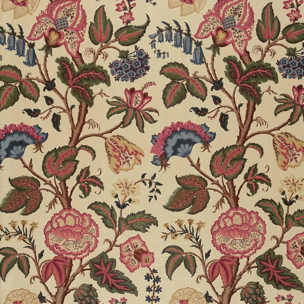 Schumacher 172610 Tree Of Life Document fabric swatch
