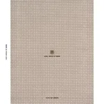 Schumacher 84891 Trianon Cut Velvet Bisque fabric swatch