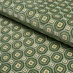 Schumacher 84890 Trianon Cut Velvet Jardin fabric swatch