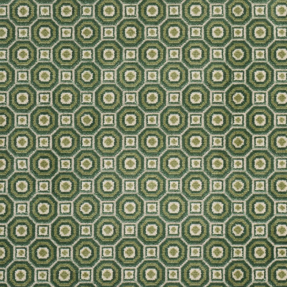Schumacher 84890 Trianon Cut Velvet Jardin fabric swatch