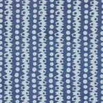 Schumacher 181550 Trickledown Blues fabric swatch