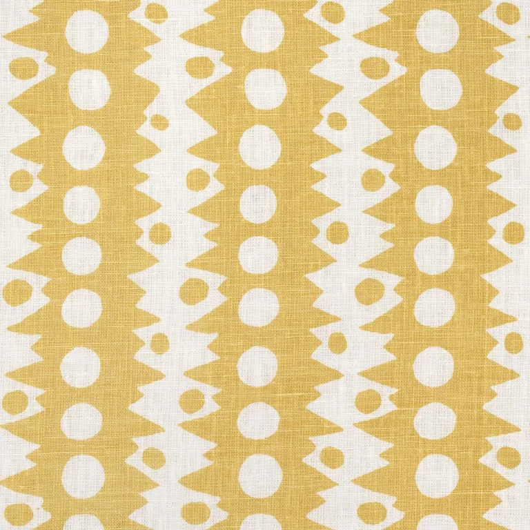 Schumacher 181551 Trickledown Citron fabric swatch
